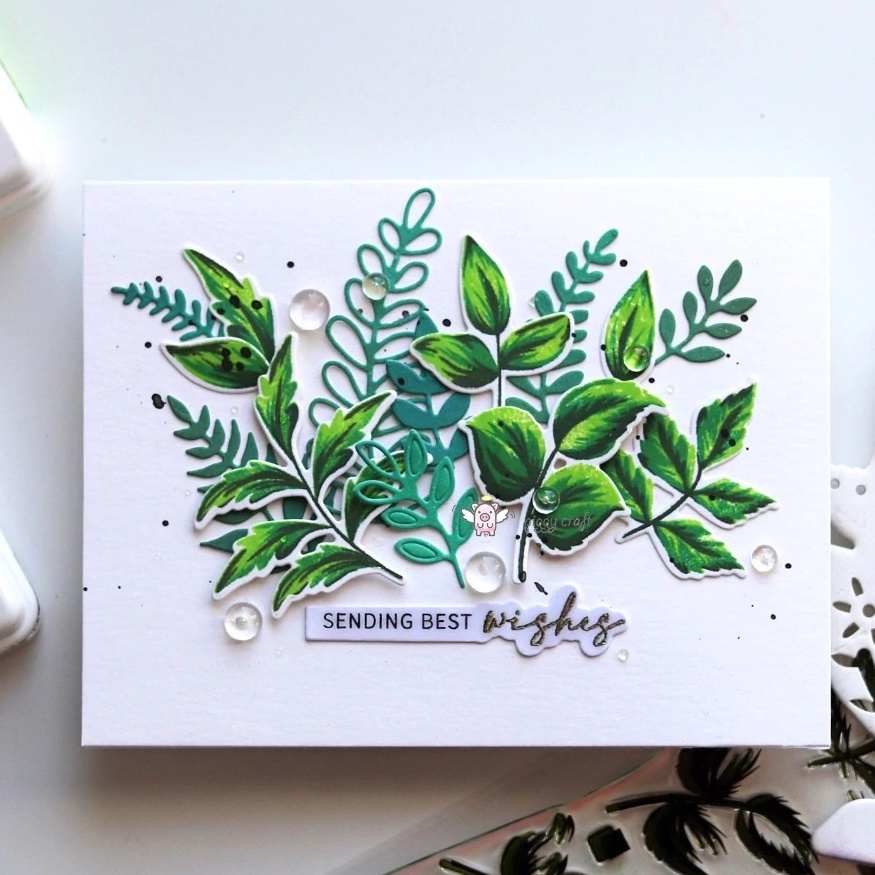 

Bentuk Daun#94A Papercut Paper craft Kerajinan kertas Scrapbook Hiasan Mahar DIY Kertas Jasmine Plasma Mutiara