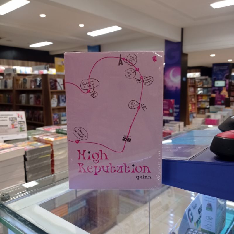 Novel High Reputation Quinn Original Gramedia