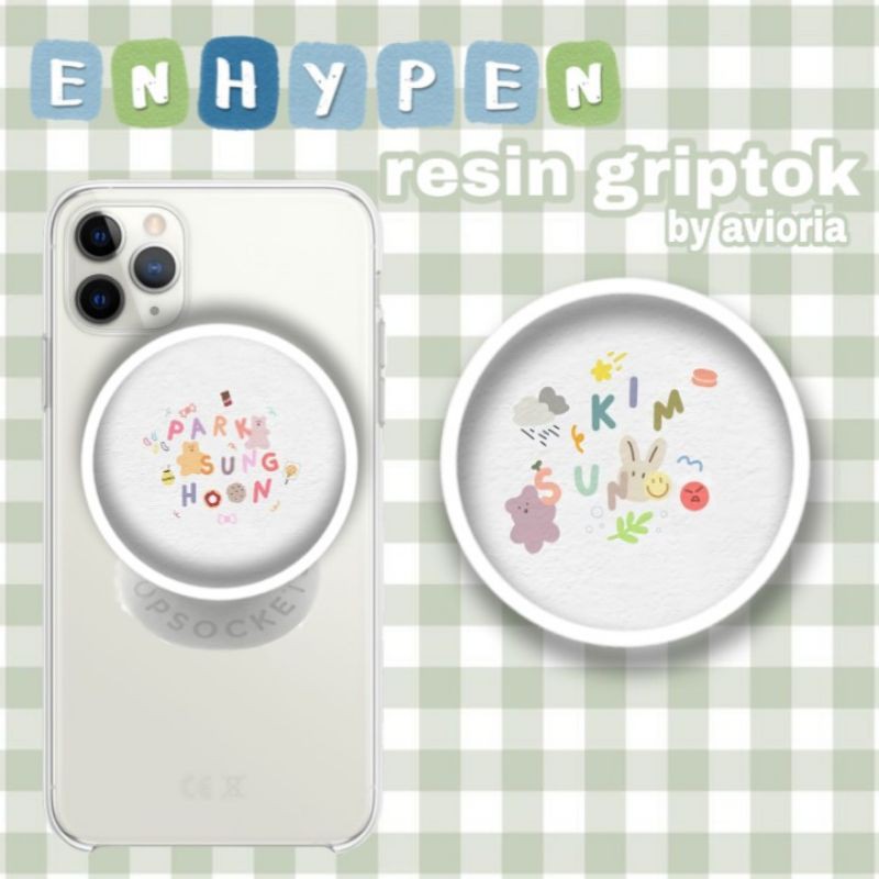 ENHYPEN GRIPTOK/POPSOCKET by avioria