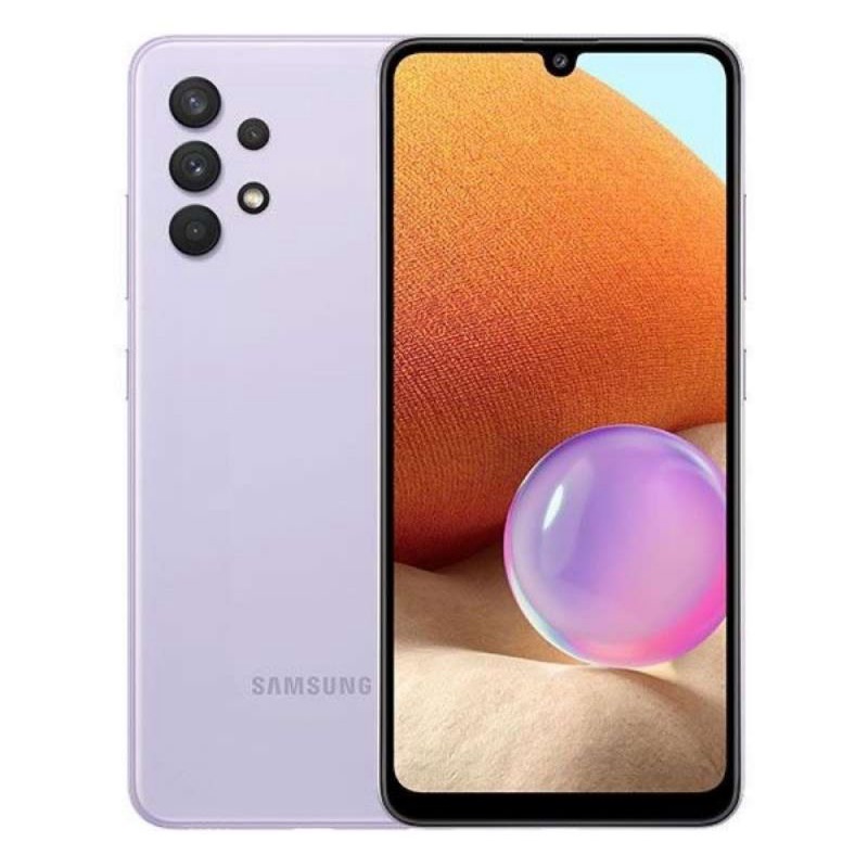 SAMSUNG Galaxy A32 4G RAM 6GB 128GB - VIOLET - BLUE - BLACK - WHITE - 64MP - HELIO G80 - 5000mAh - GRS RESMI SEIN-5