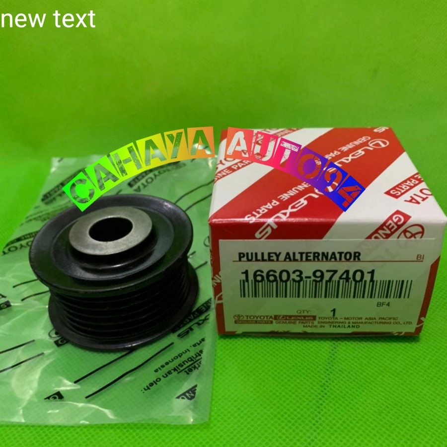 pulley alternator pully alternator avanza 1.5 veloz rush terios granma