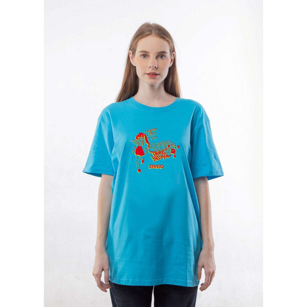 

Erigo T-Shirt Happy Girl Blue