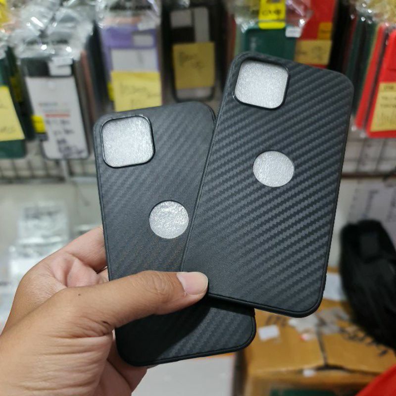 IPHONE 12 PRO MAX 12 PRO 12 12 MINI CASE SOFTCASE FULL CARBON SILIKON KARBON KARET SOFT