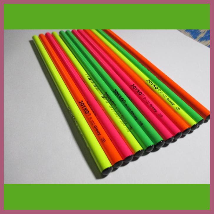 

PENSIL 2B KAYU HITAM GLOWY JOYKO P-102