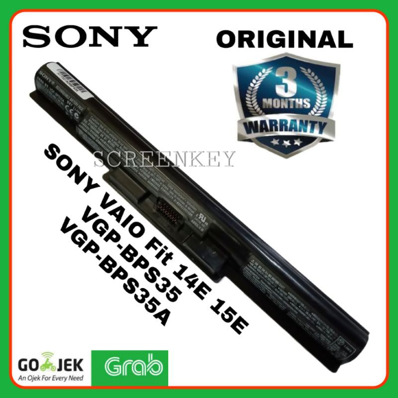 Original Baterai Laptop SONY VAIO Fit 14E 15E VGP-BPS35 VGP-BPS35A