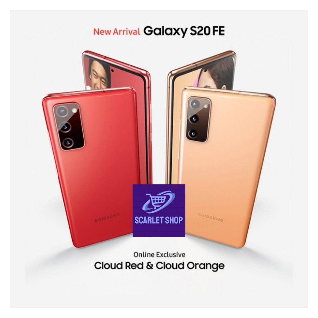 Samsung Galaxy S20 FE Navy Lavender Red Mint Orange White