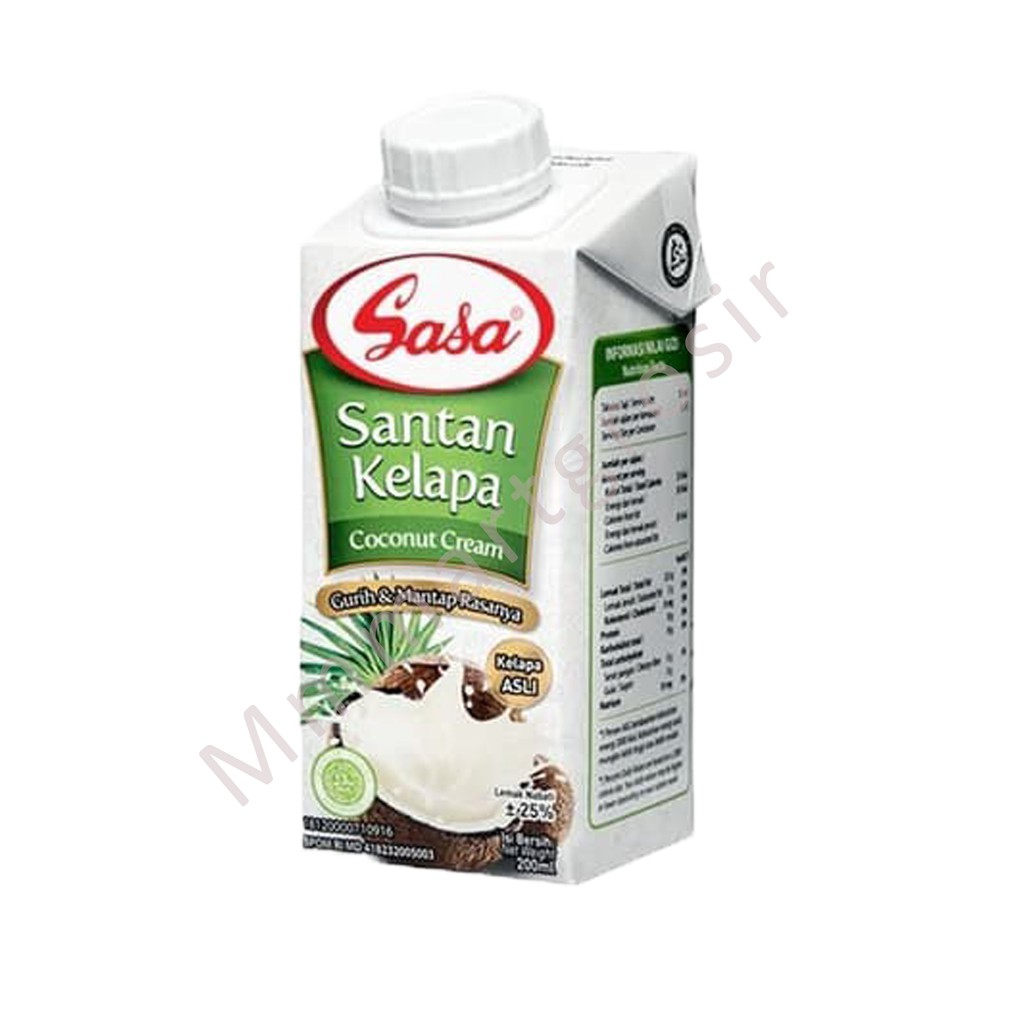 / Sasa / Santan Kelapa / 200ml