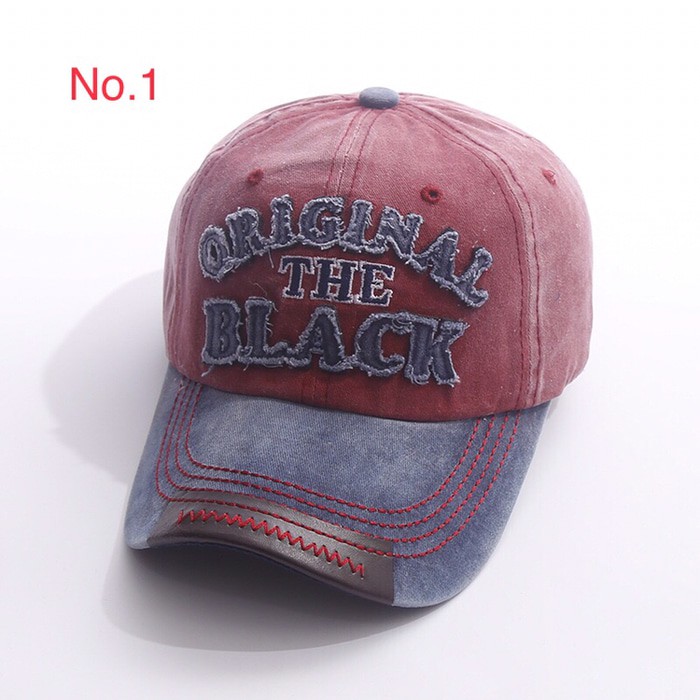 Topi Baseball Cap import Original The Black