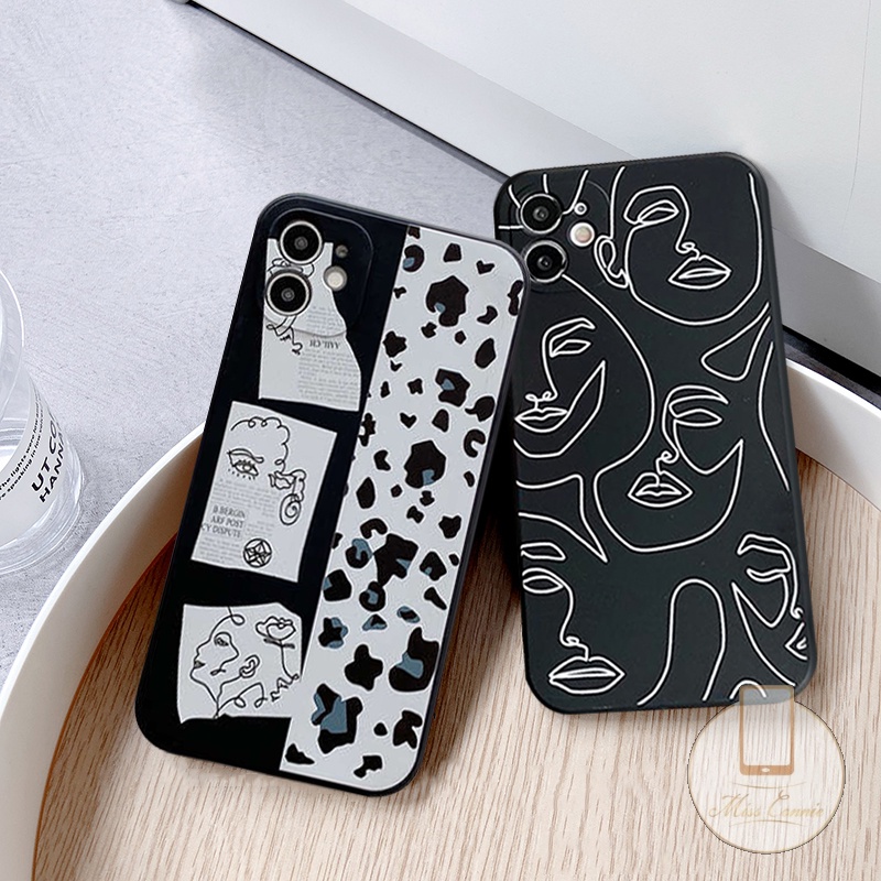 Casing Softcase Infinix Smart 5 6 Hot 11 Play 11s 9 Hot 10 Play Note 10 10s 10 Hot 10T Smart 4 Hot S4 Hot 10 Lite Smart 3Plus Motif Leopard