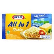 

KRAFT KEJU ALL IN 1 BERAT 165 GRAM CHEDDAR LEZAT BERGIZI BERVITAMIN