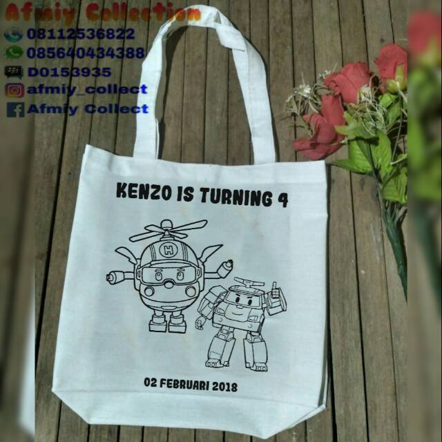 

Order Aryani&Rifky (28x28x28) TOTEBAG SOUVENIR CETAK 1 WARNA, 2 SISI