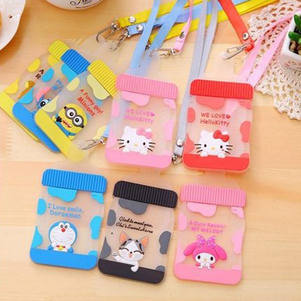 

kalung id card bentuk kartun lucu