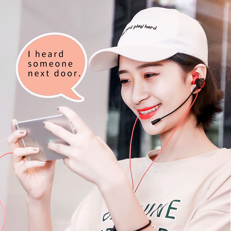 ⭐DC G20 Headset Gaming PUBG Bass Noise Cancelling dengan Dual Mic Mobile Earphone Gaming Murah Hifi Handsfree Headphone Gaming Xiaomi Huawei Hendset Gaming Handsfree Hedset Gaming Android-7