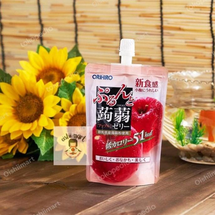 

Orihiro Jelly Drink Apple / snack jepang / snack diet / minuman diet