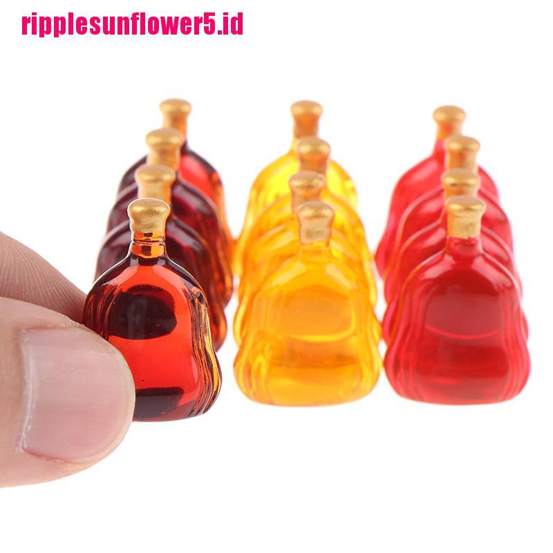 10pcs Miniatur Botol Wine Untuk Rumah Boneka