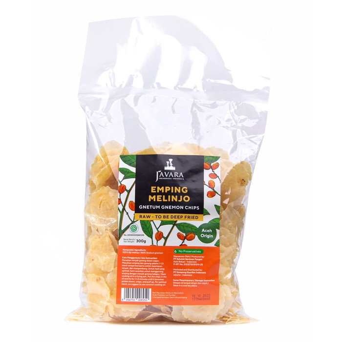 

Q12Sa Javara Emping Melinjo 300 G Plastik Kemasan D51qs448