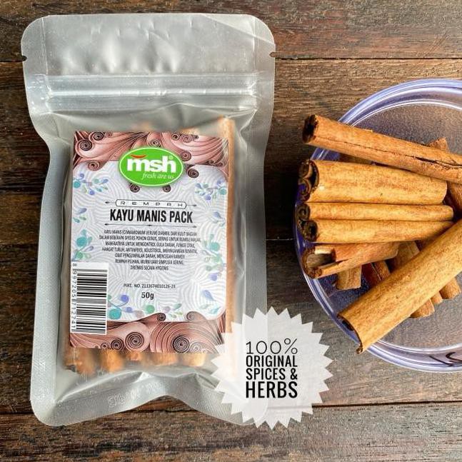 

Stok Banyak QRYTA Kayu Manis Pack 35 Ready