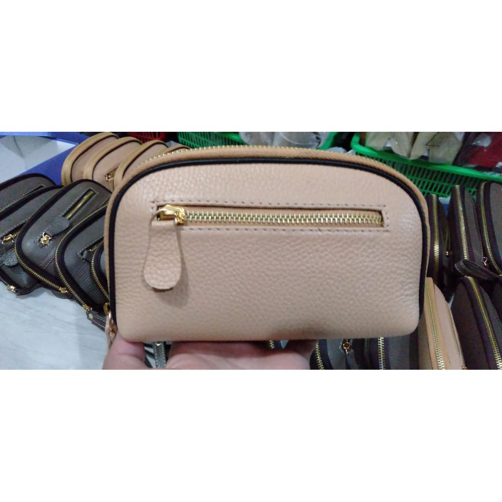 Dompet kulit wanita asli papirut garut