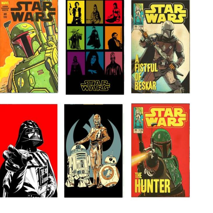 Modern.. POSTER STAR WARS EDITION