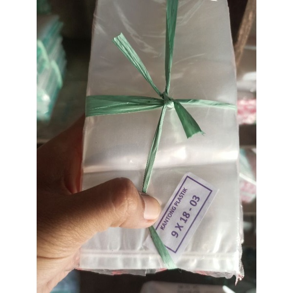 Plastik PP ukuran 9x18 03