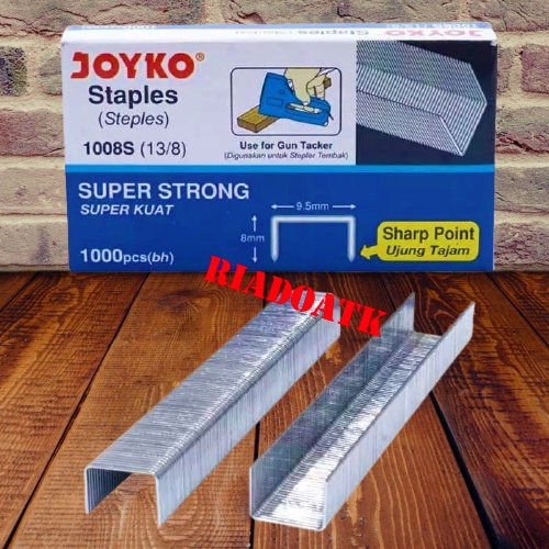 

Isi Stapler Tembak Refill Gun Tacker 1008S (13/8) Joyko