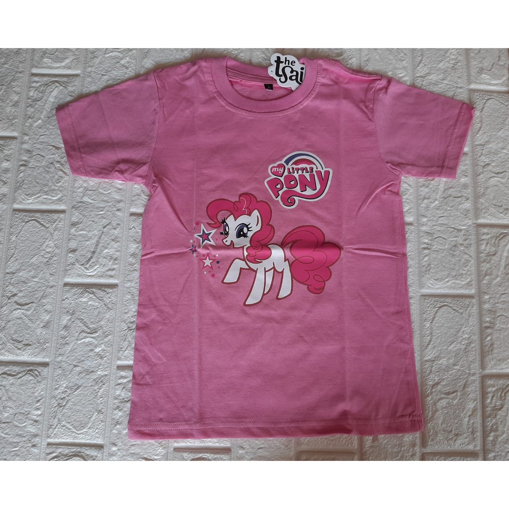 Kaos Gambar Anak Cewe Bahan Katun Import Lembut Motif Lucu Lengan Pendek Atasan Kekinian Perempuan