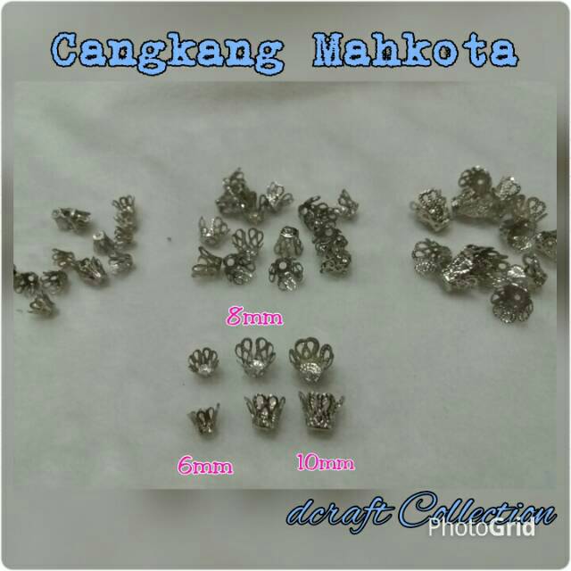 Cangkang Mahkota 8mm per gross