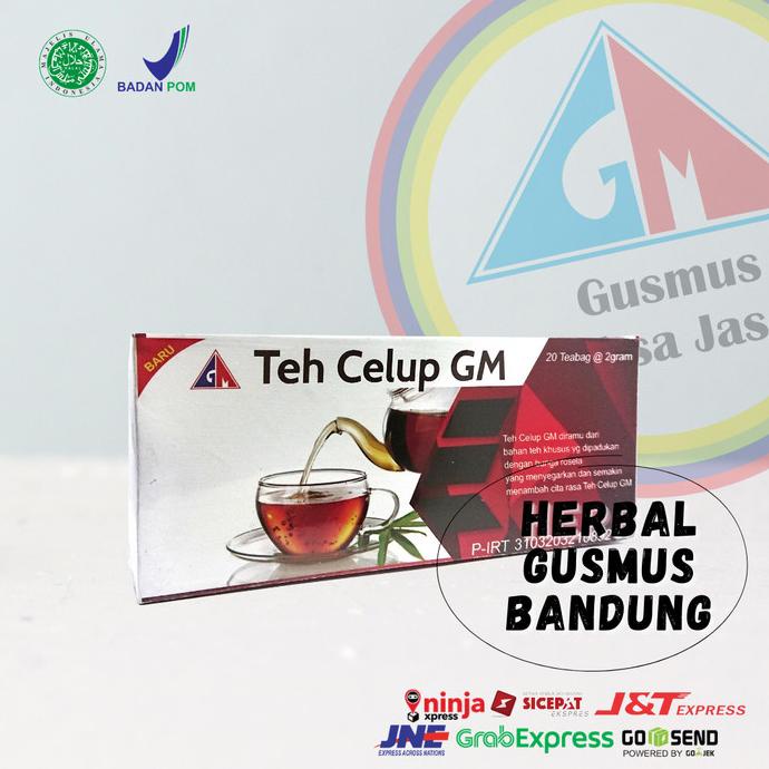 

@#@#@#] Herbal Gusmus/Teh Herbal/Teh Celup GM/Antioksidan/Sehat