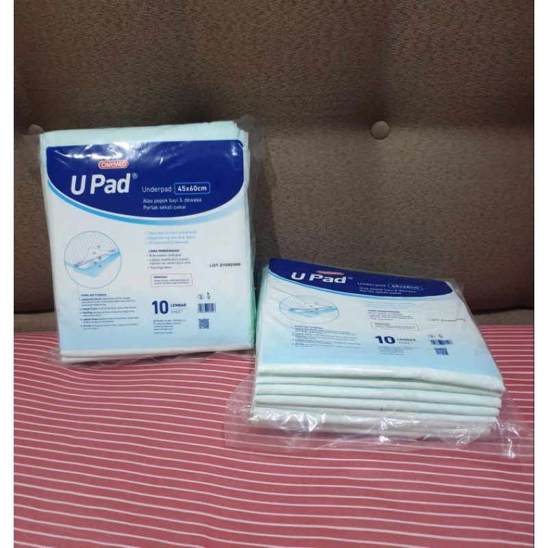 U PAD UNDERPAD 45 x 60 CM PERLAK SEKALI PAKAI ONEMED