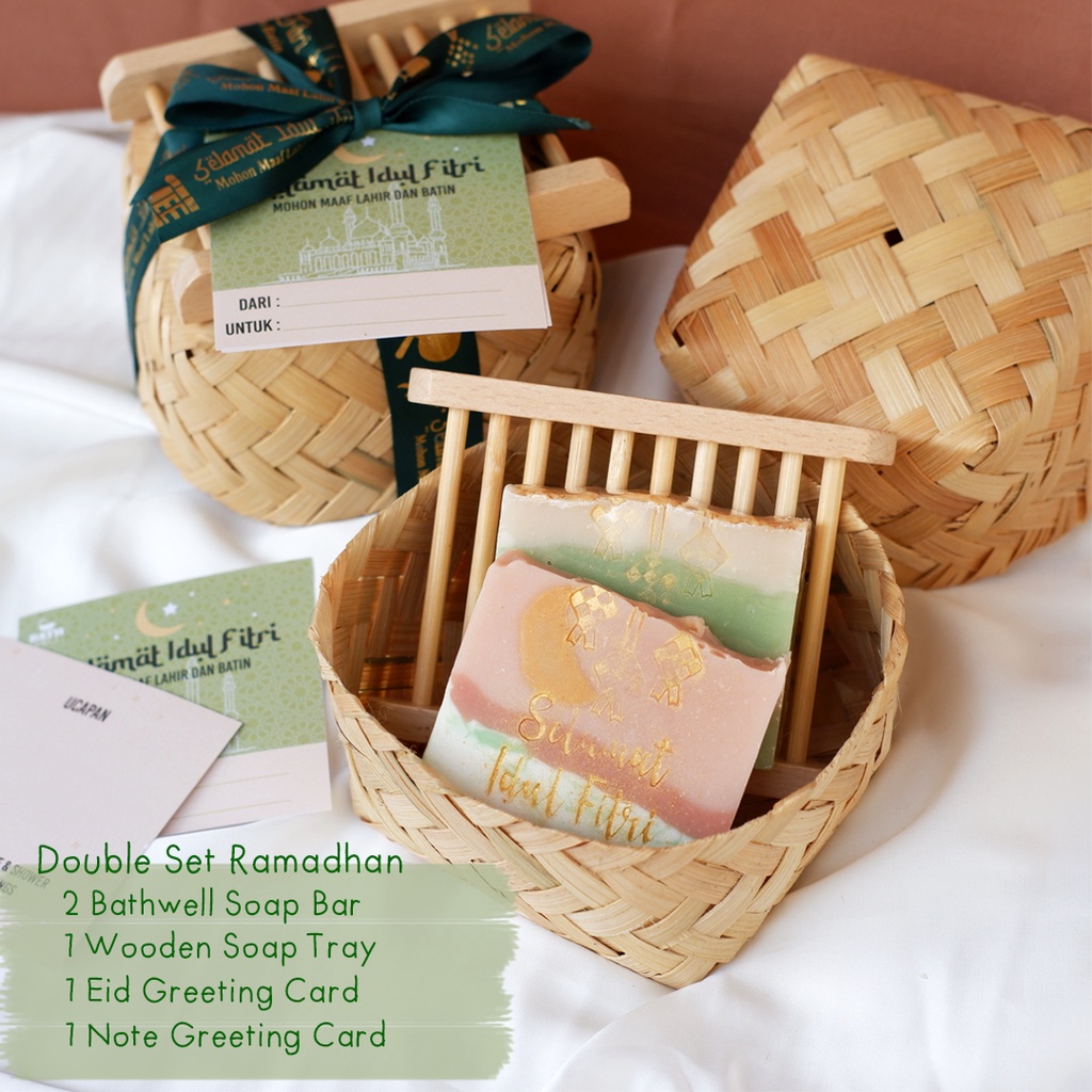 SABUN EDISI LEBARAN / HAMPERS LEBARAN IDUL FITRI -BATHWELL (SABUN NATURAL)