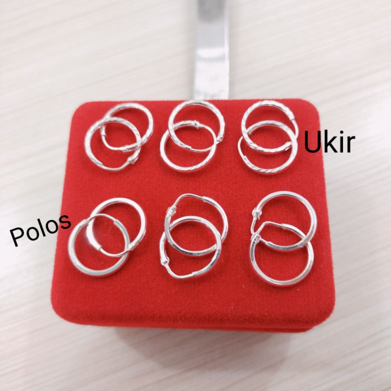 ANTING DONAT PERAK 925 SILVER