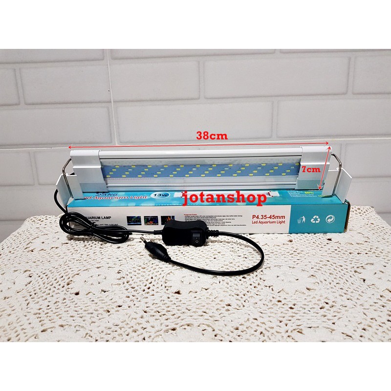 YANG LED LIGHT 13W 13WATT lampu atas led aquarium aquascape 13 W WATT