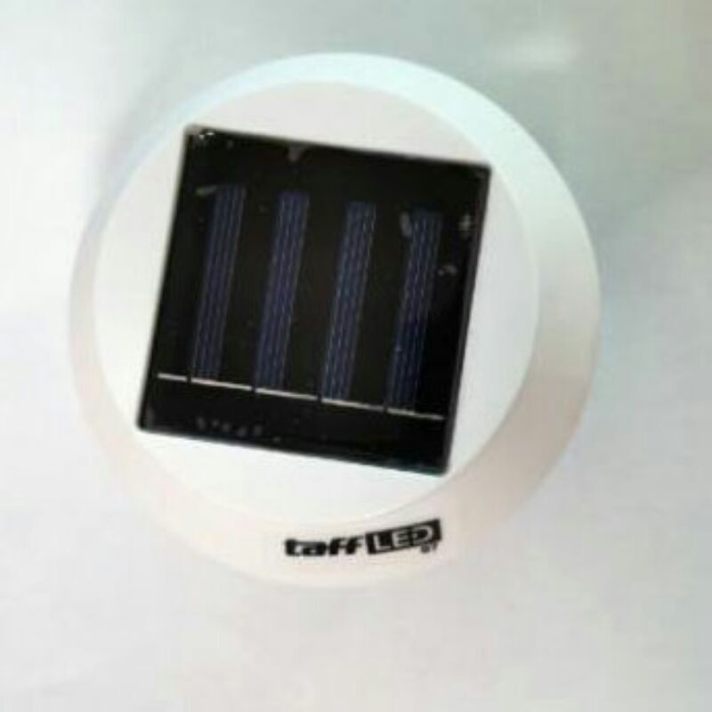 TAFFLED Lampu Taman Tenaga Surya Solar Panel 3 LED - White