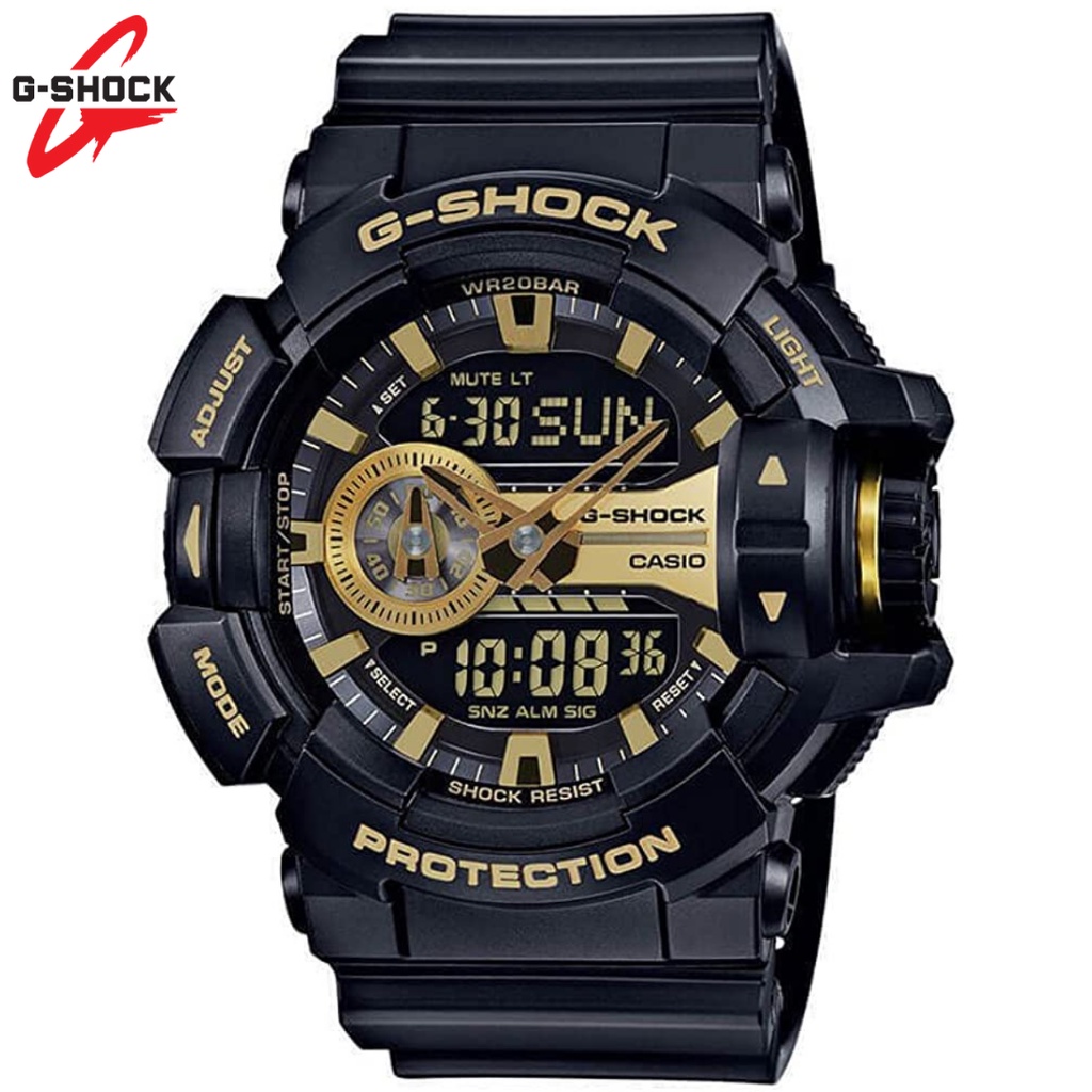 CASIO GSHOCK GA-400 DUALTIME AUTOLIGHT - BOX FULLSET