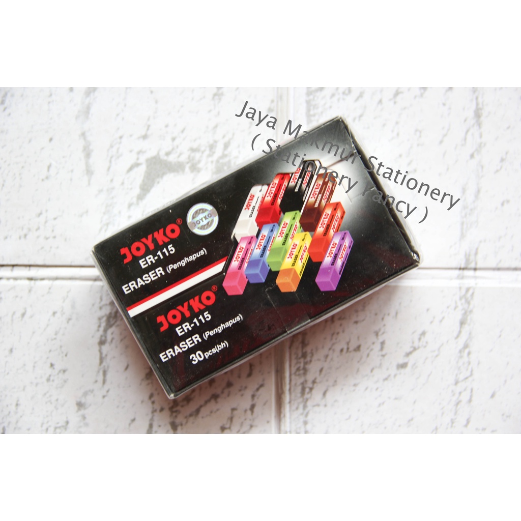 Penghapus Joyko Rainbow Colorful ER-115 (1 pak)