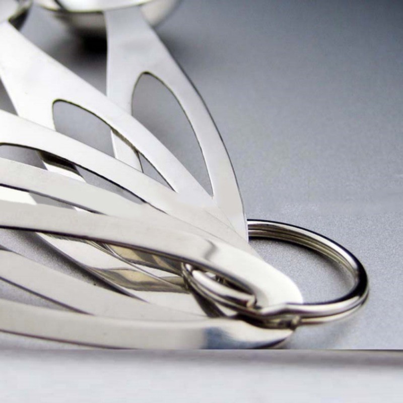 Sendok Takar Cup Stainless Steel Measuring Spoon 5 pcs - Termurah