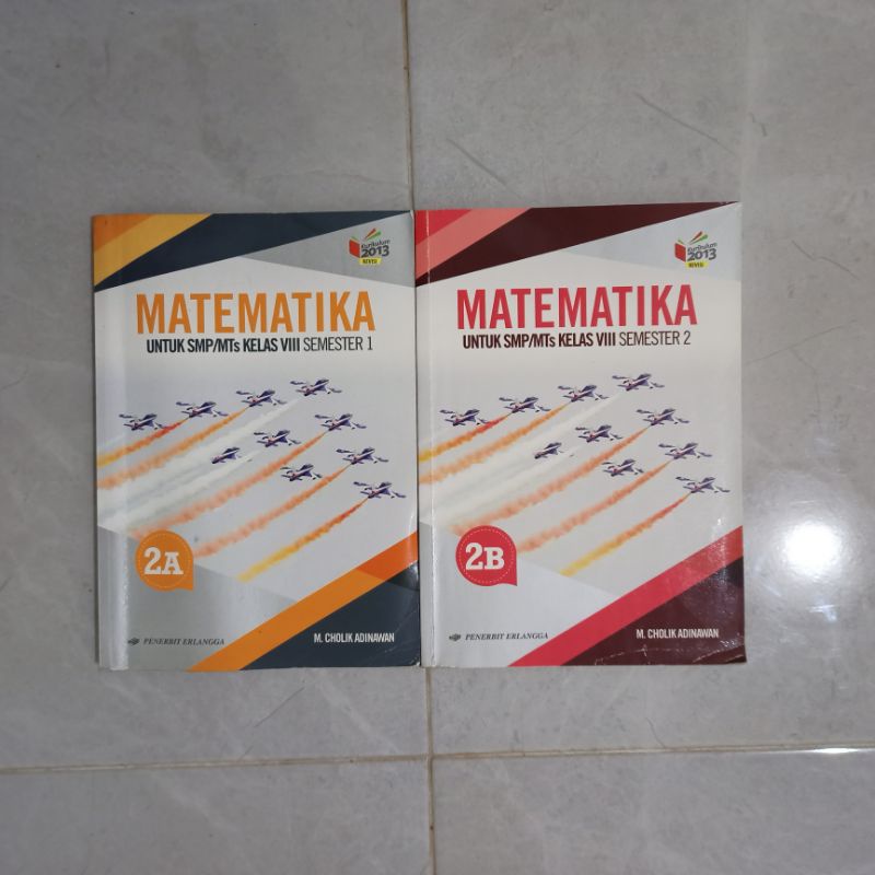 Buku Paket Erlangga Matematika Kelas 8 SMP