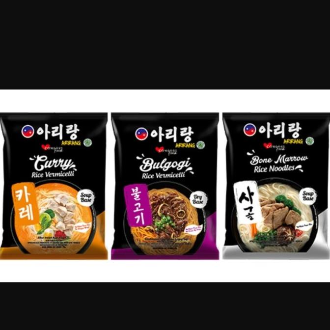 

Big Sale ARIRANG Bihun Kwetiau Instant KOREA HALAL Curry Bone Marrow Bulgogi Big Sale