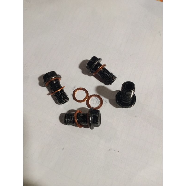 baut selang kaliper cakram original baut master rem cakram original