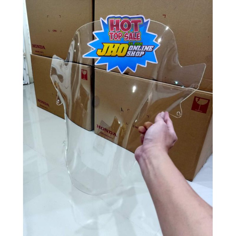 WINSHIELD NEW PCX 160CC VISOR PCX 2021 WS PCX LOKAL 2021