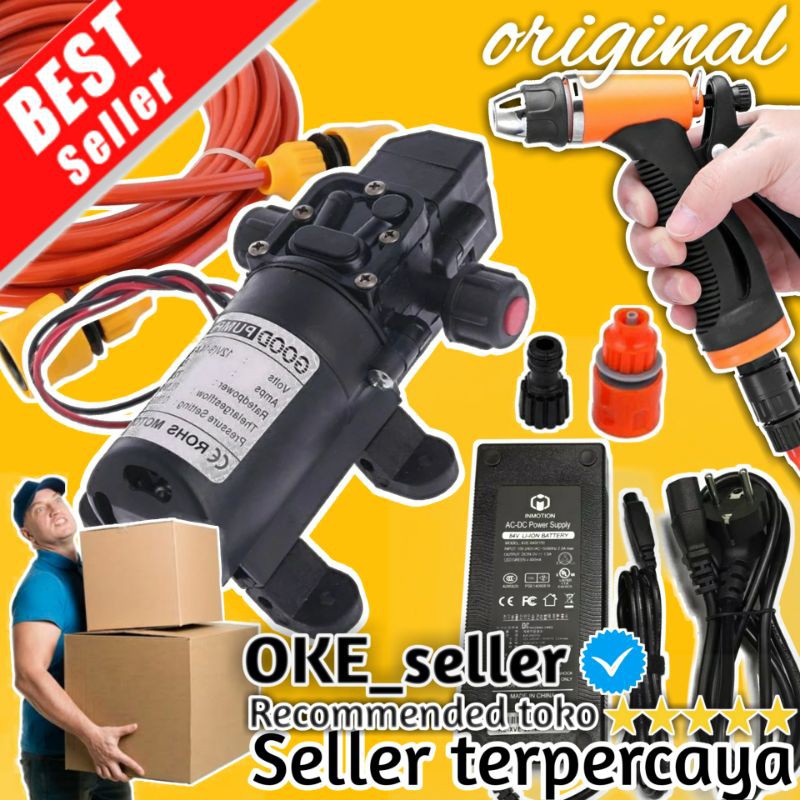 Pompa air | Alat cuci motor | Pompa air steam motor | Pompa mini elektrik | Pompa listrik