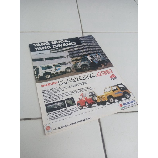 iklan mobil jimny katana 4x2