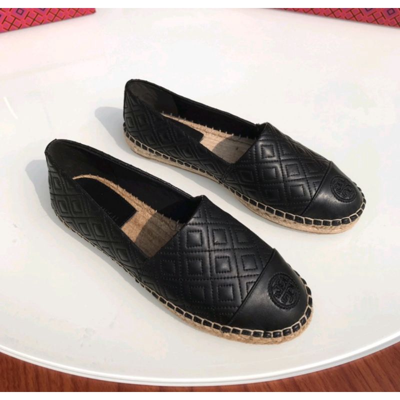 Tory Burch New Fisherman Shoes Flat Shoes Women's Sheepskin Shoes