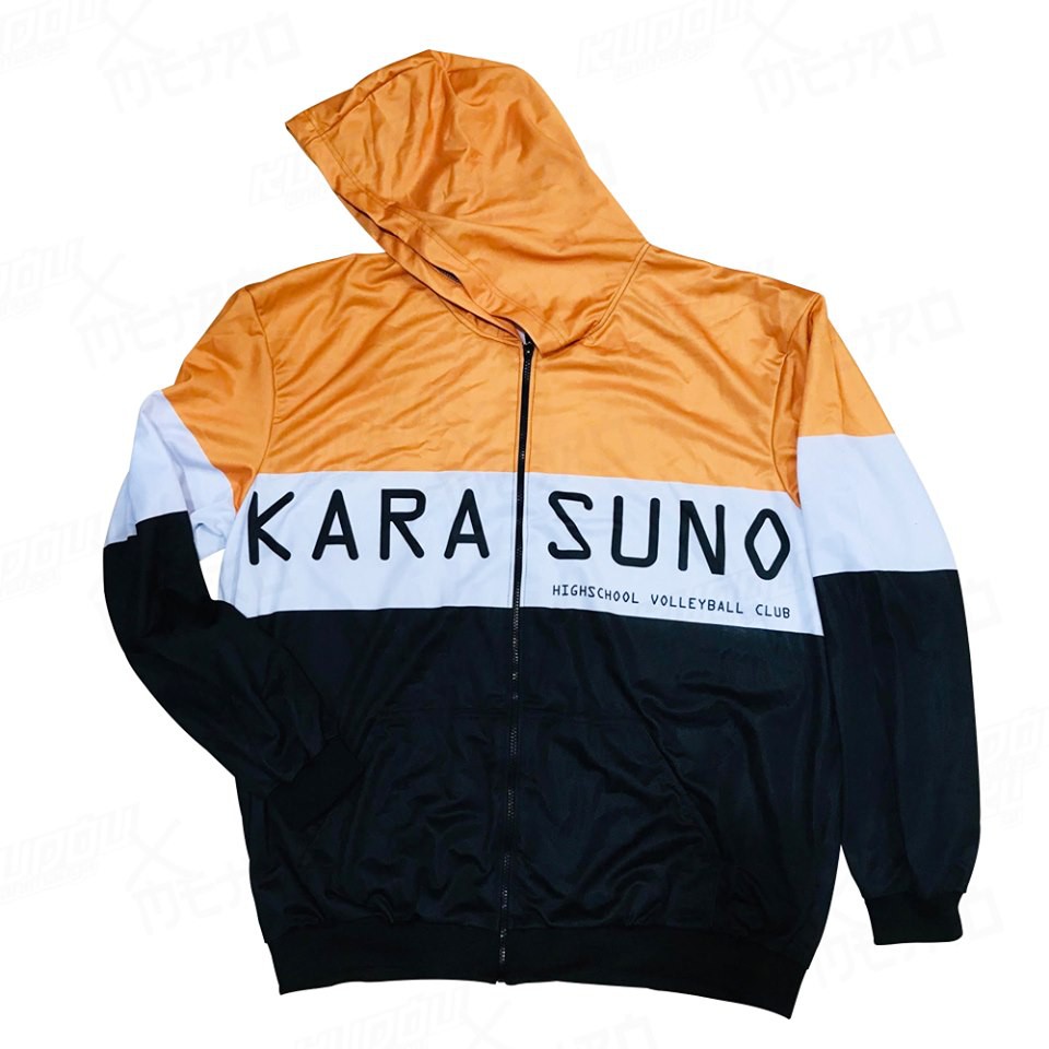 Jaket Karasuno Stripe Adidas poly