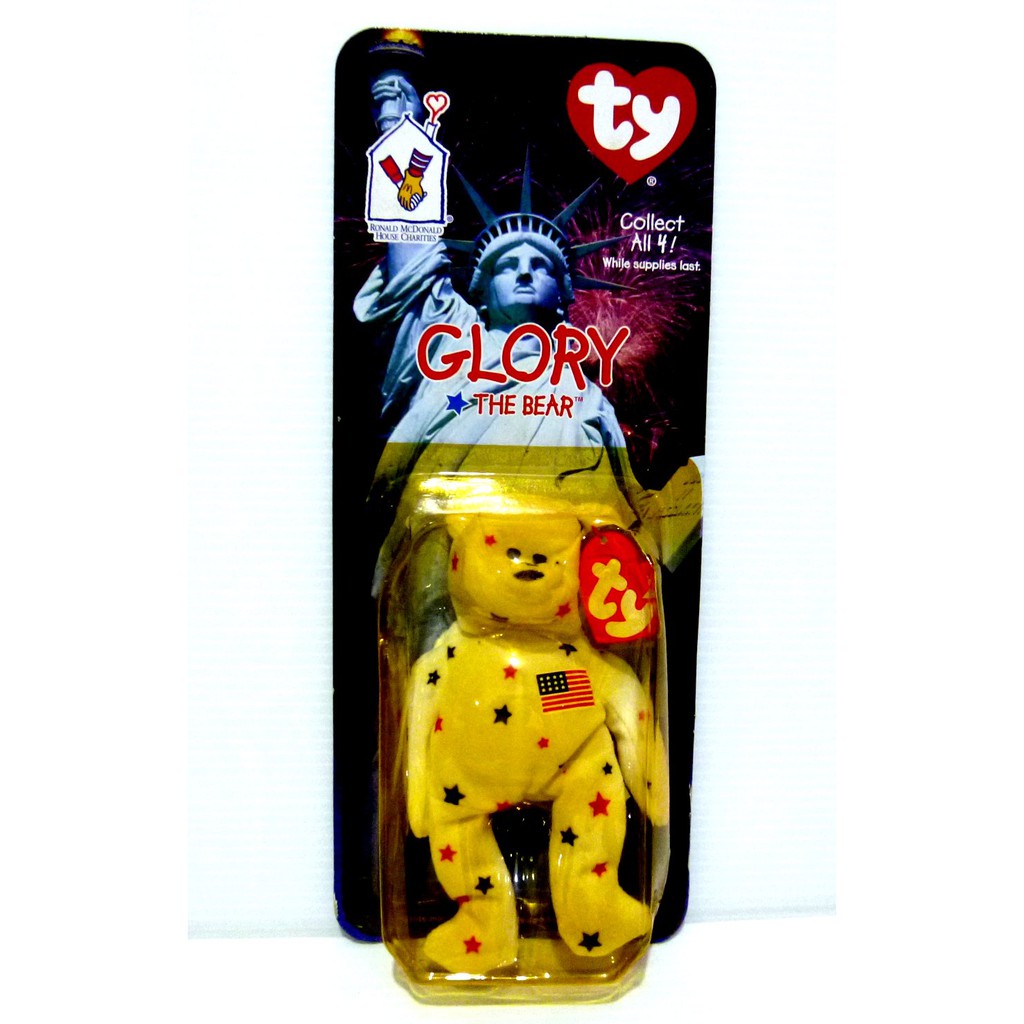 Boneka Teddy Bear Original TY MCD Glory The Bear USA