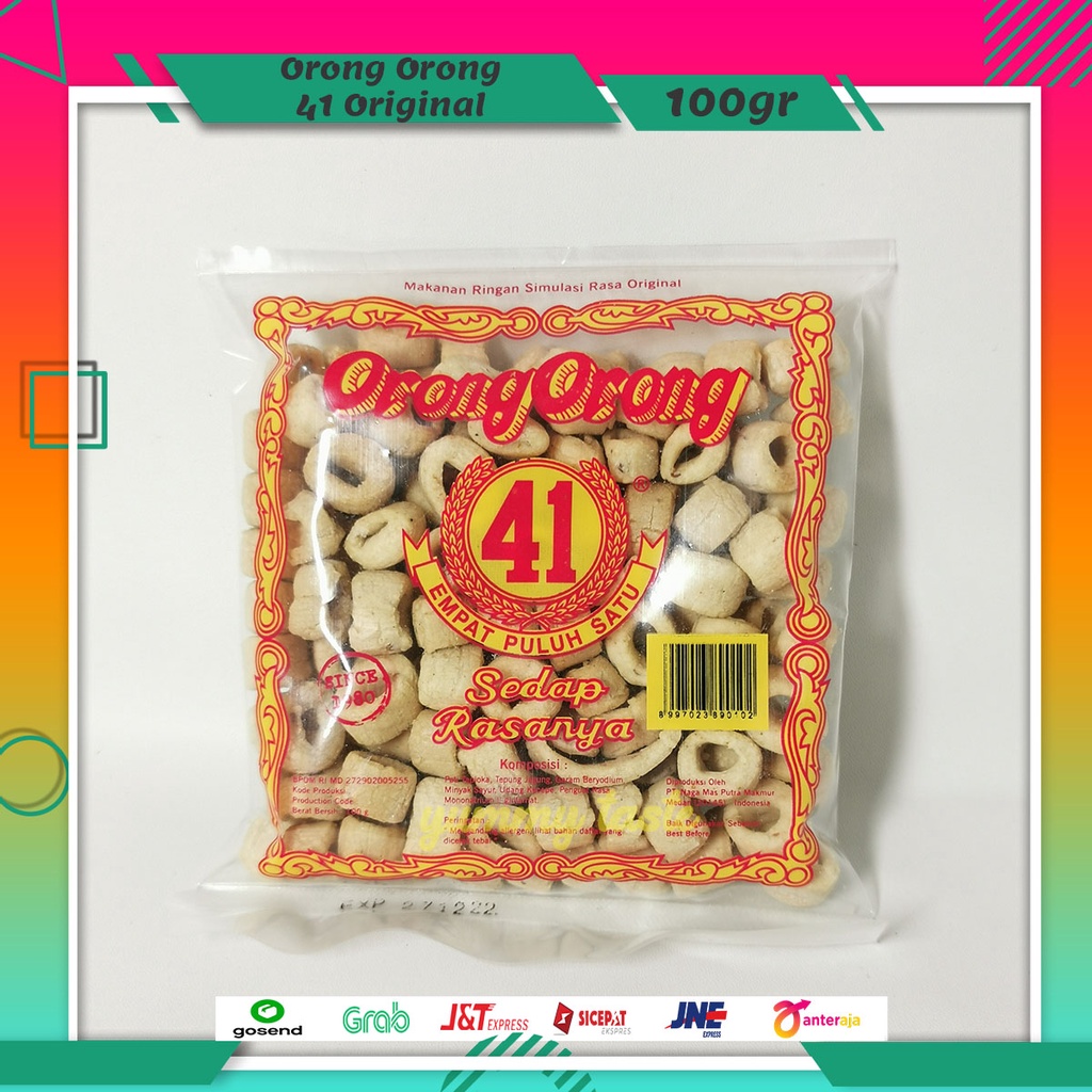 

[100gr] ORONG ORONG 41 ORIGINAL / PEDAS MEDAN