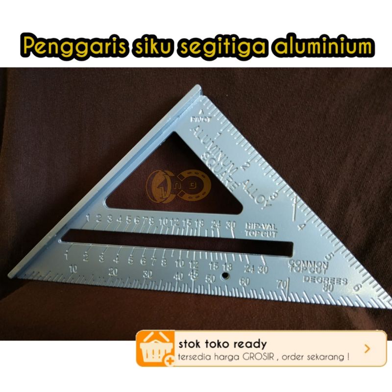 

penggaris siku sudut segitiga square 7inch