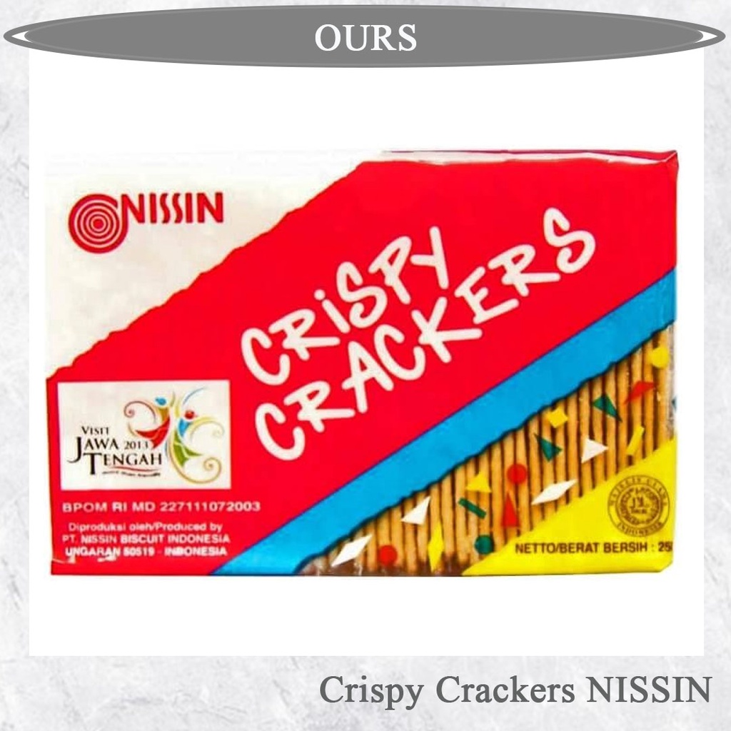 

NISSIN Crispy Crackers 225 Gram