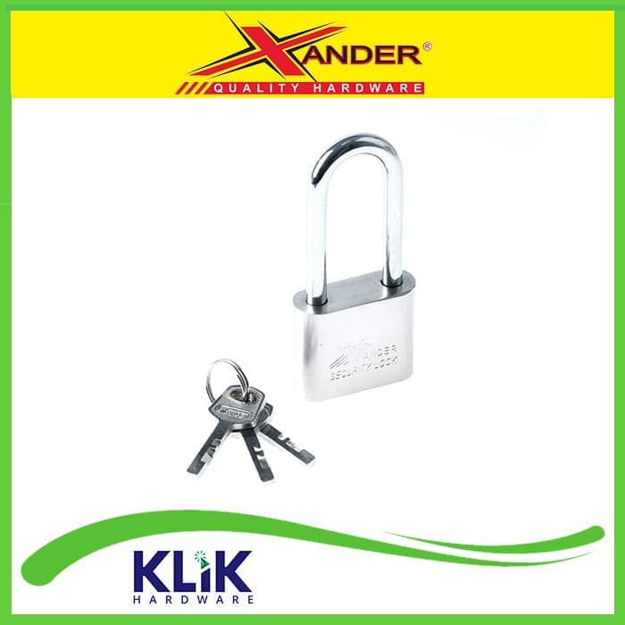 OLiQ Gembok Pintu Pagar Rumah Motor 30 40 50 60 mm Pendek Panjang