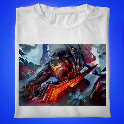 344 KAOS LOL LEAGUE OF LEGENDS PROJECT Yasuo League of Legends KAOS ANAK & DEWASA